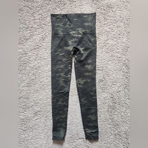SPANX Olive Green Camo Leggings